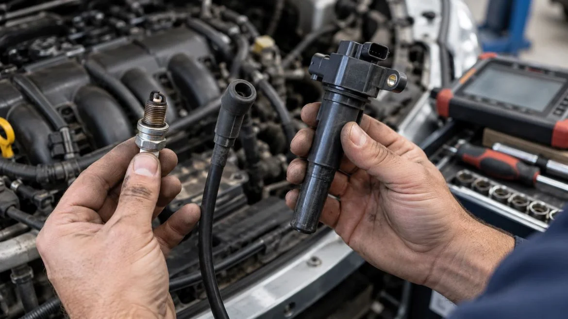 inline spark plug coil wire