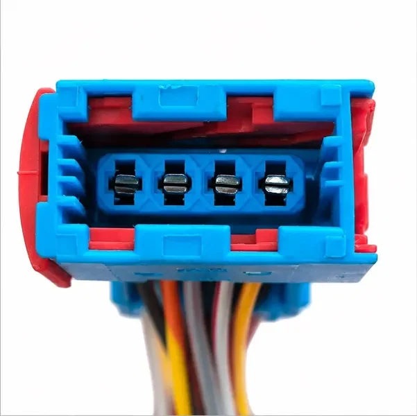 سوکت سنسور اکسیژن - سوکت آبی - 4 فیش مادگی - 284